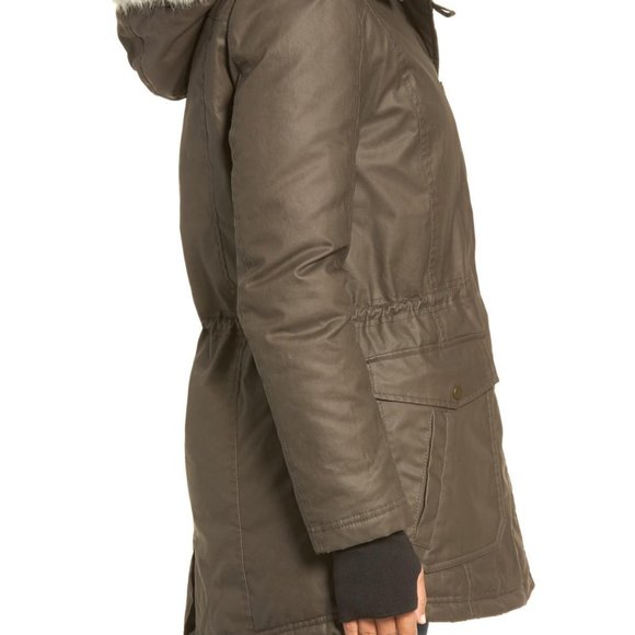 SOLD- UGG Adironadack Anorak Waxed Down Parka, S - Picture 2 of 6